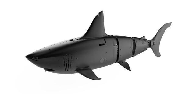 robosea无缆仿生水下机器人鲨鱼造型应用广泛